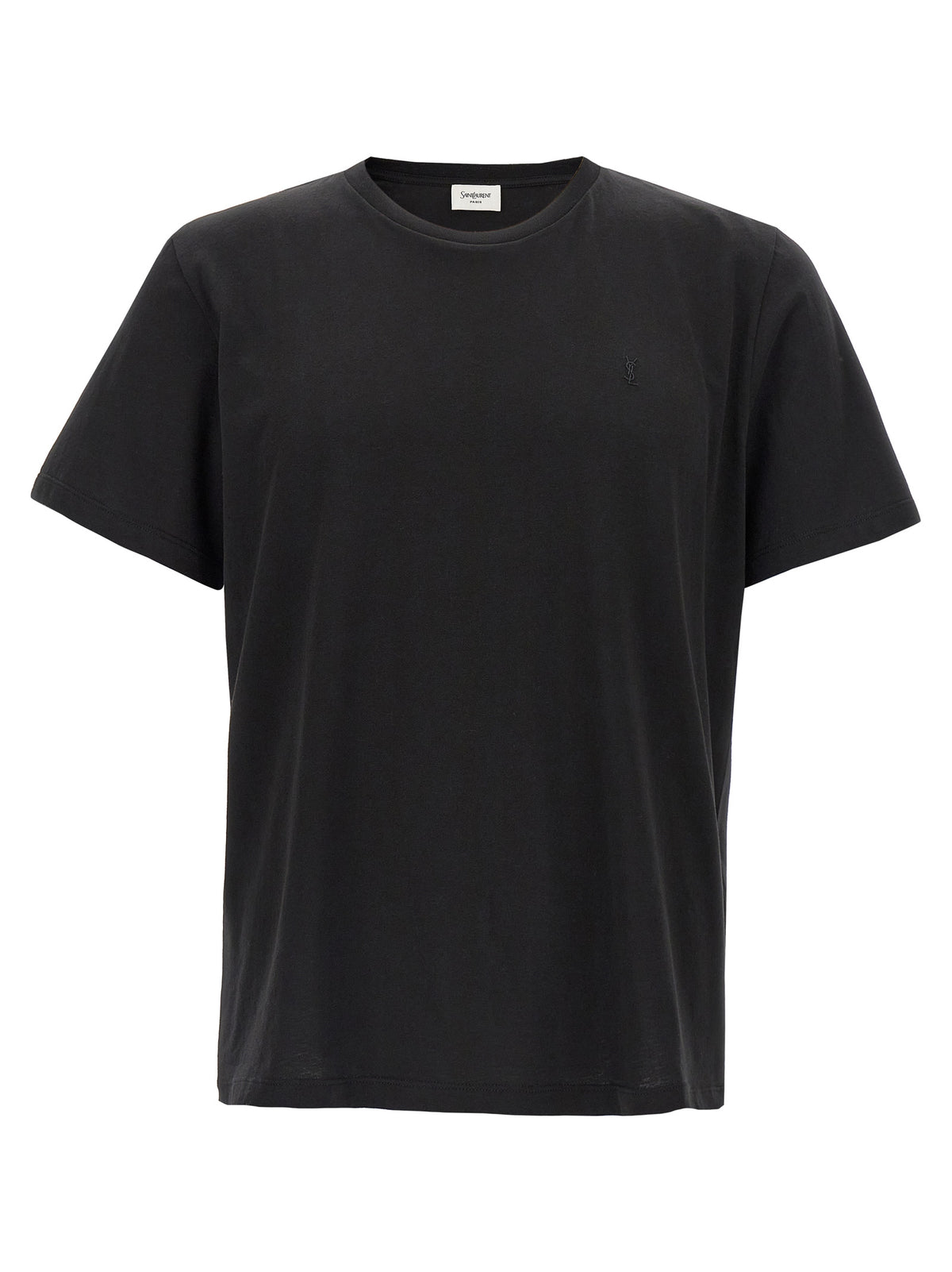 T-shirt Saint Laurent in cotone nero