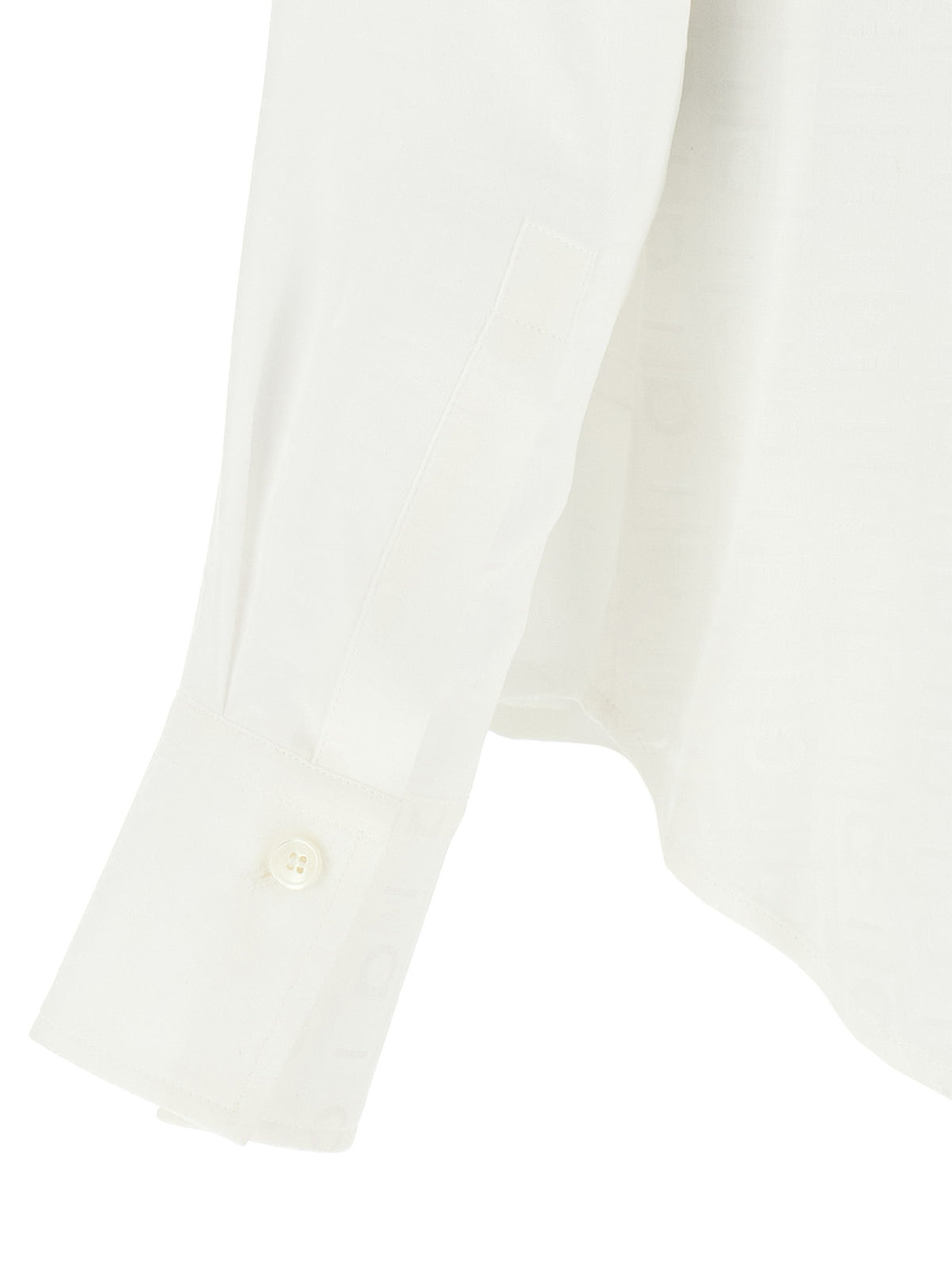 Blusa bianca in seta Ferragamo