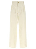 Pantaloni casual A.P.C. in cotone beige