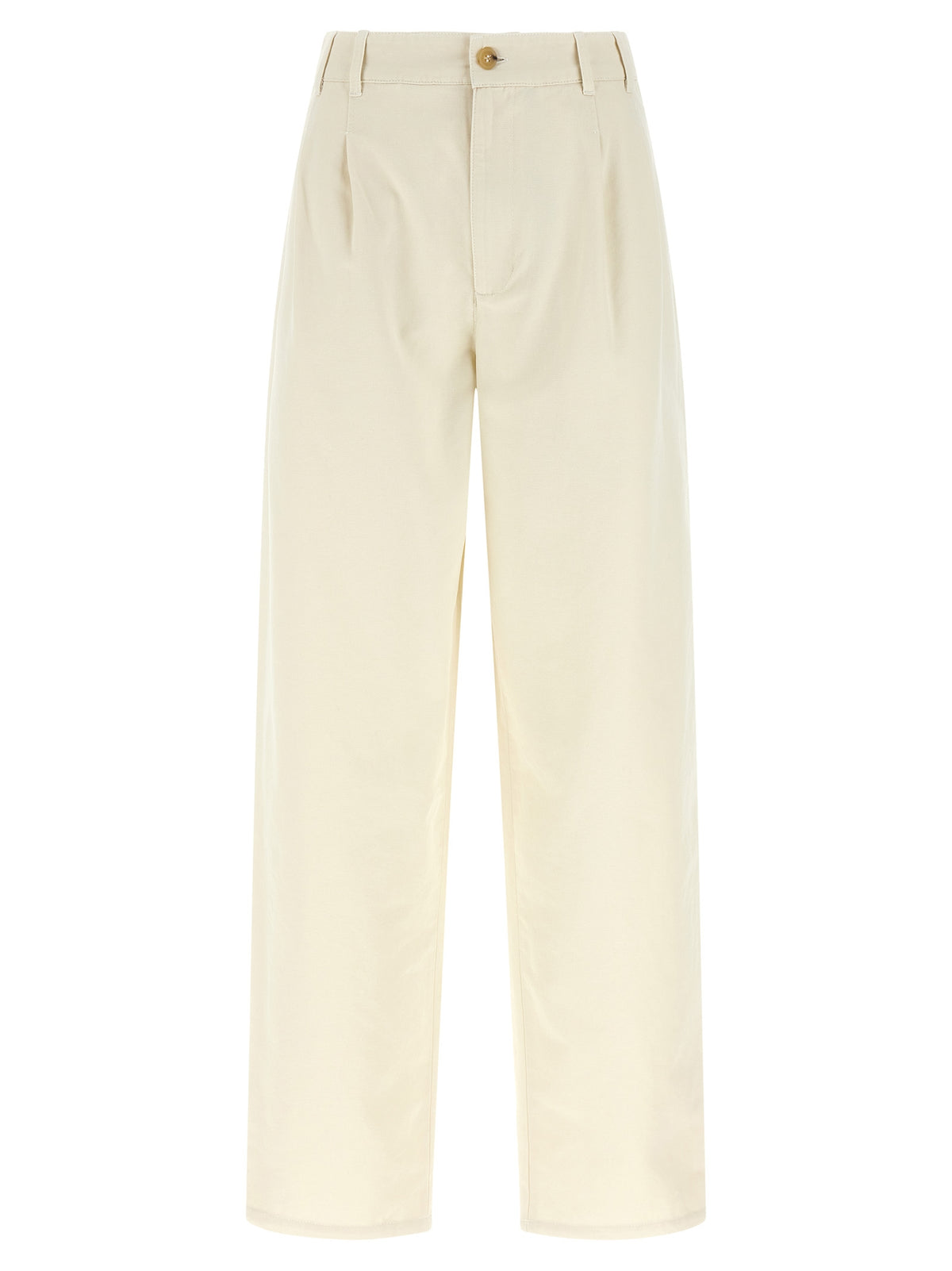 Pantaloni casual A.P.C. in cotone beige