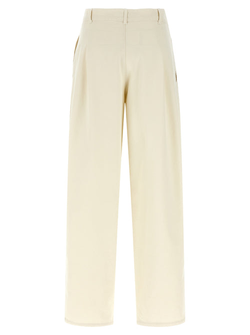 Pantaloni casual A.P.C. in cotone beige