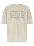 T-shirt en coton beige Maison Margiela