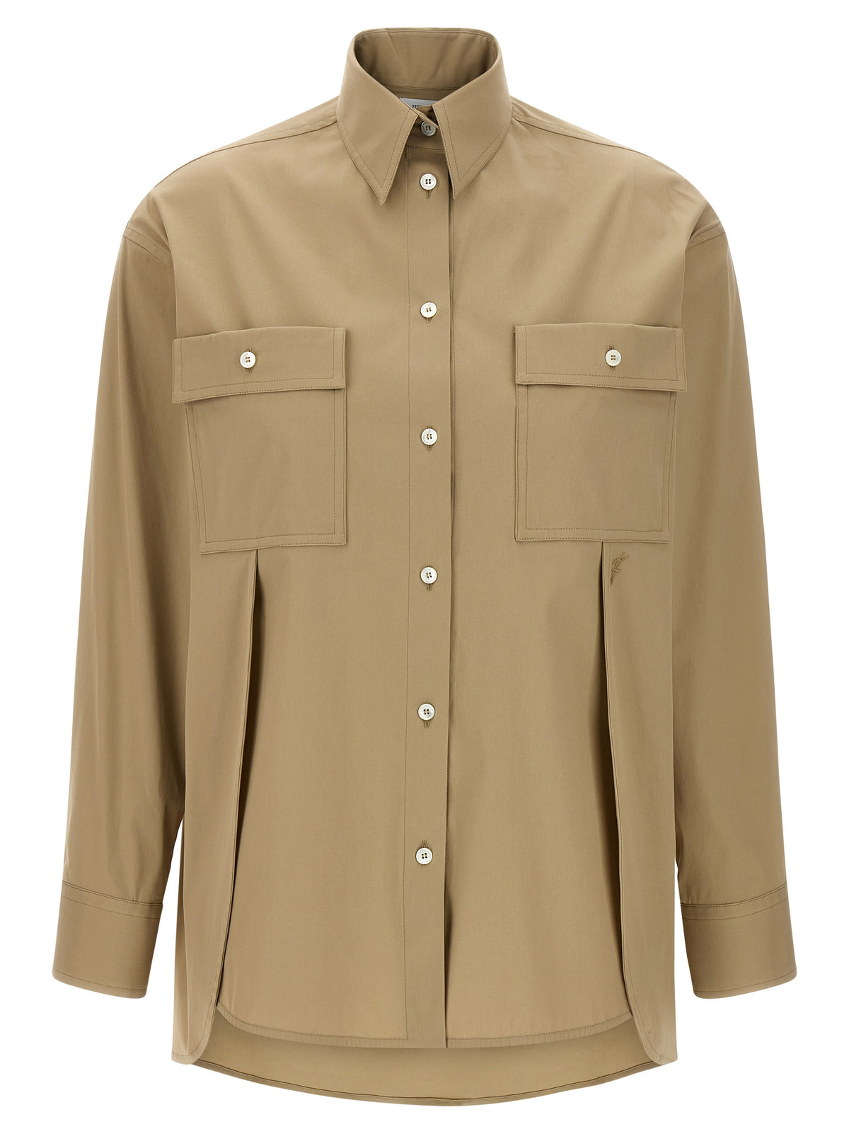 Chemisier Ferragamo en coton beige