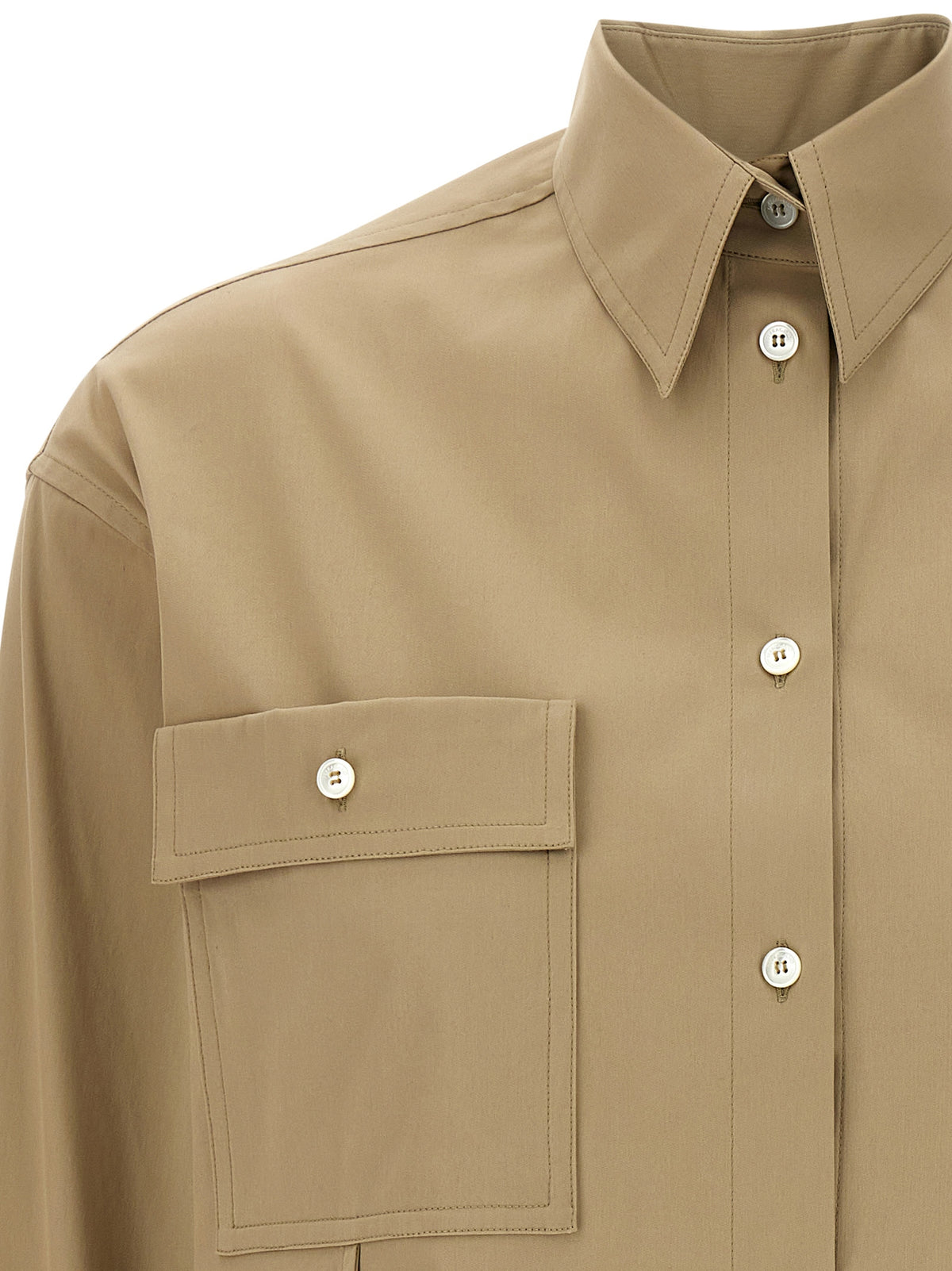 Chemisier Ferragamo en coton beige