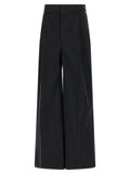 Maison Margiela Pantaloni Casual in Cotone Nero