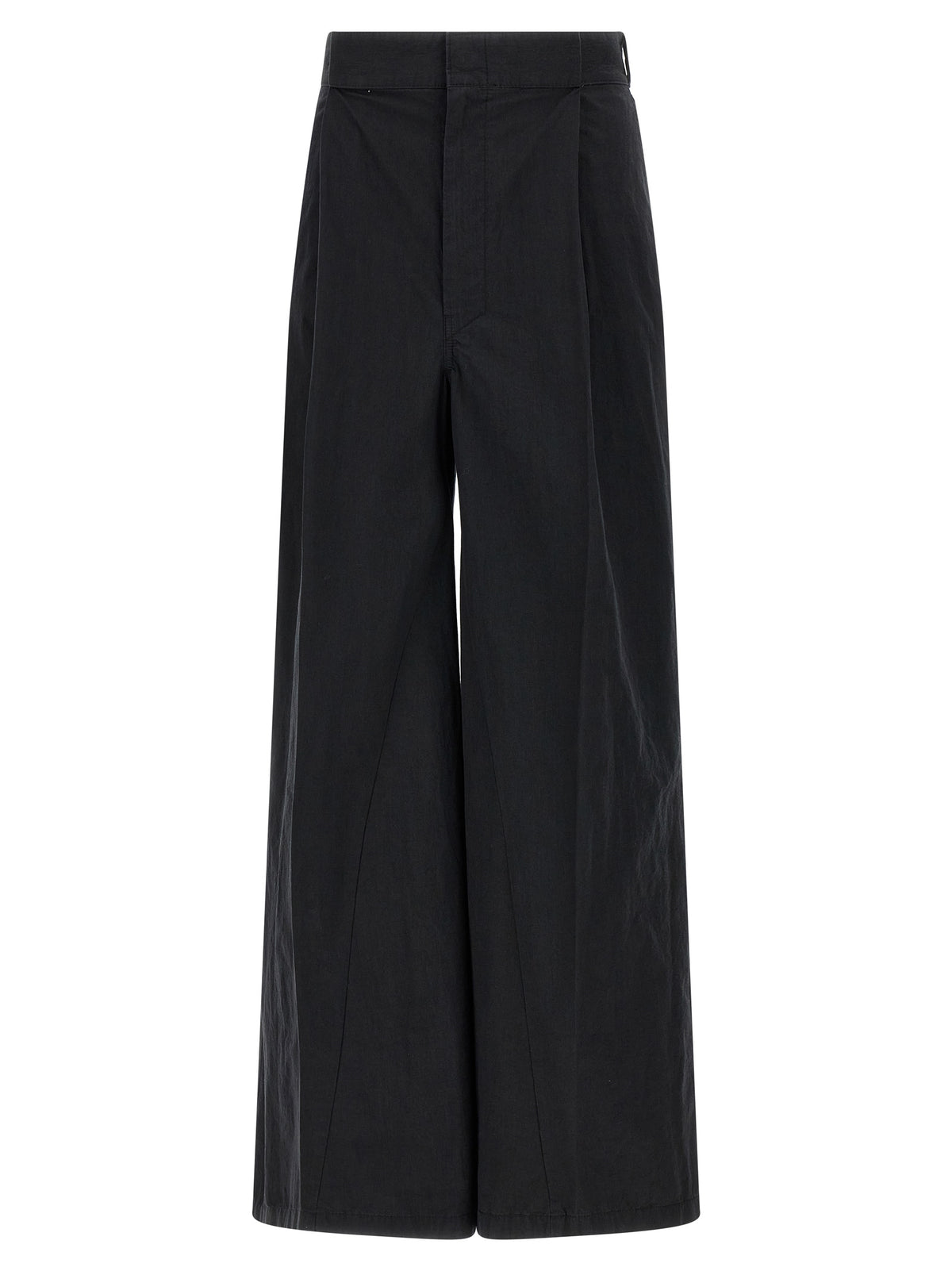 Maison Margiela Pantaloni Casual in Cotone Nero