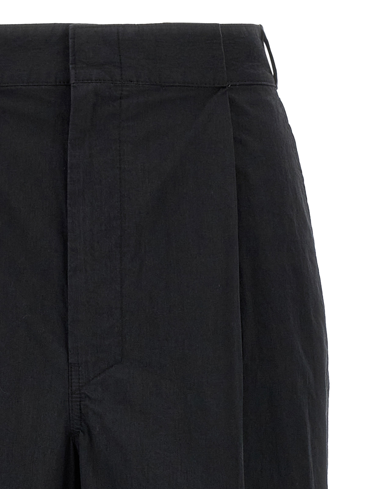 Maison Margiela Pantaloni Casual in Cotone Nero