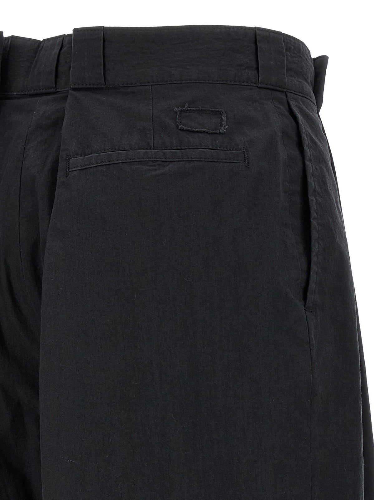Maison Margiela Pantaloni Casual in Cotone Nero