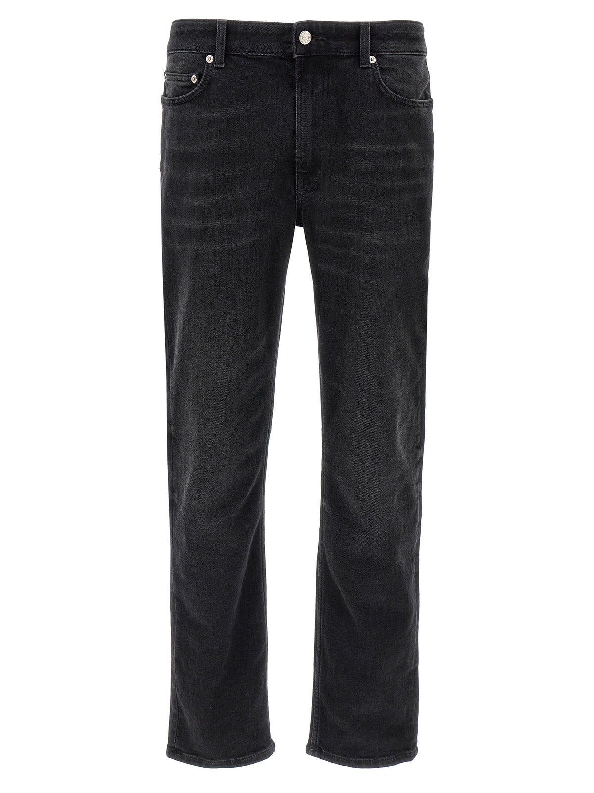 Jean en denim de coton noir Département 5