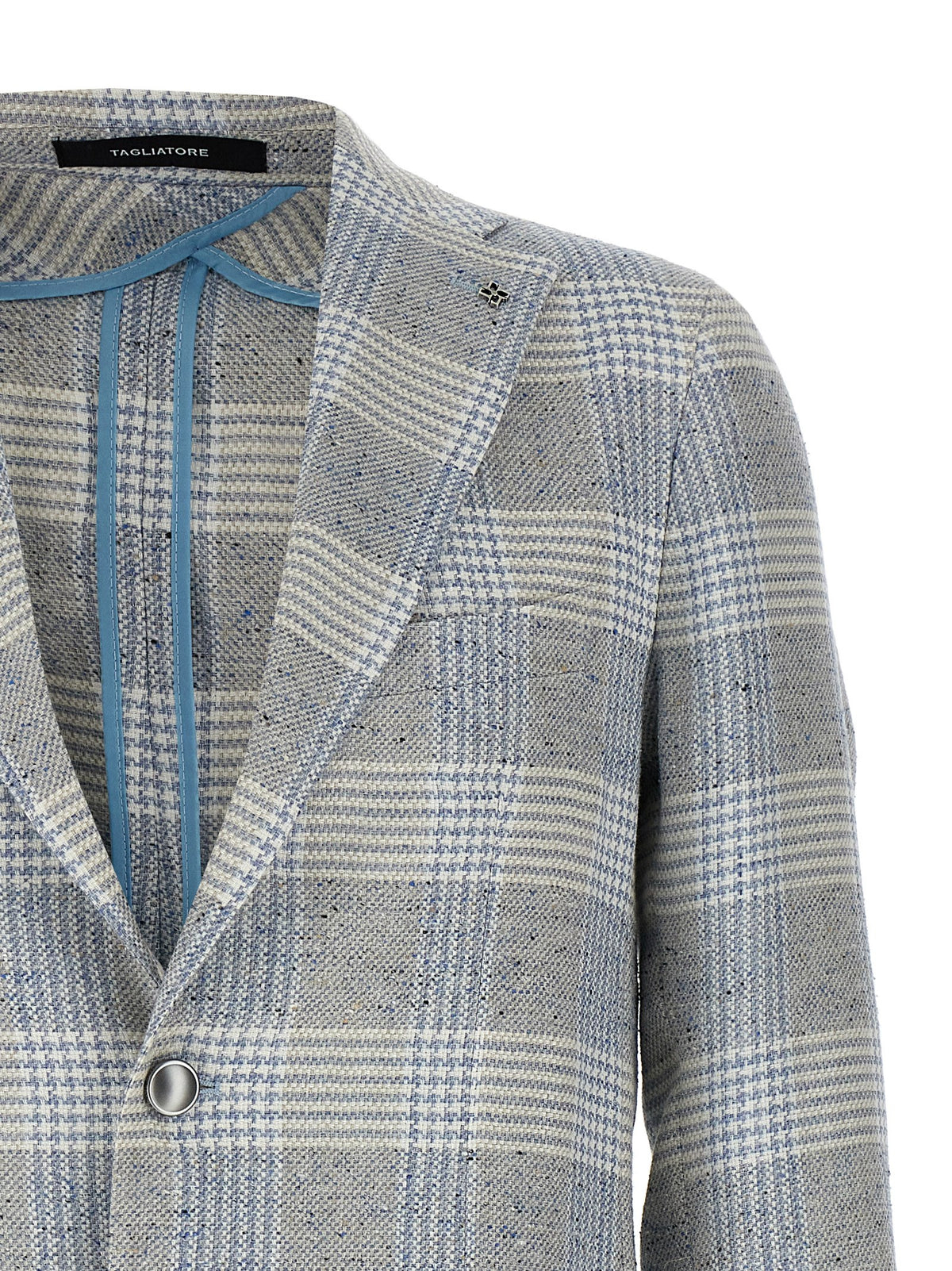 Blazer Tagliatore azul de algodón