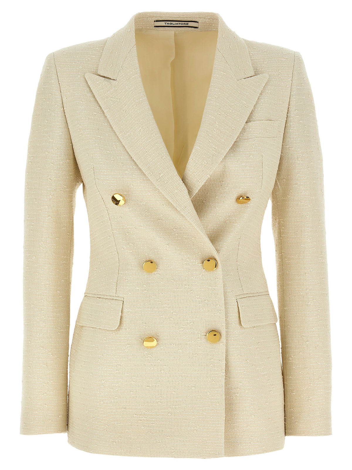 Tagliatore Beiger Baumwollblazer