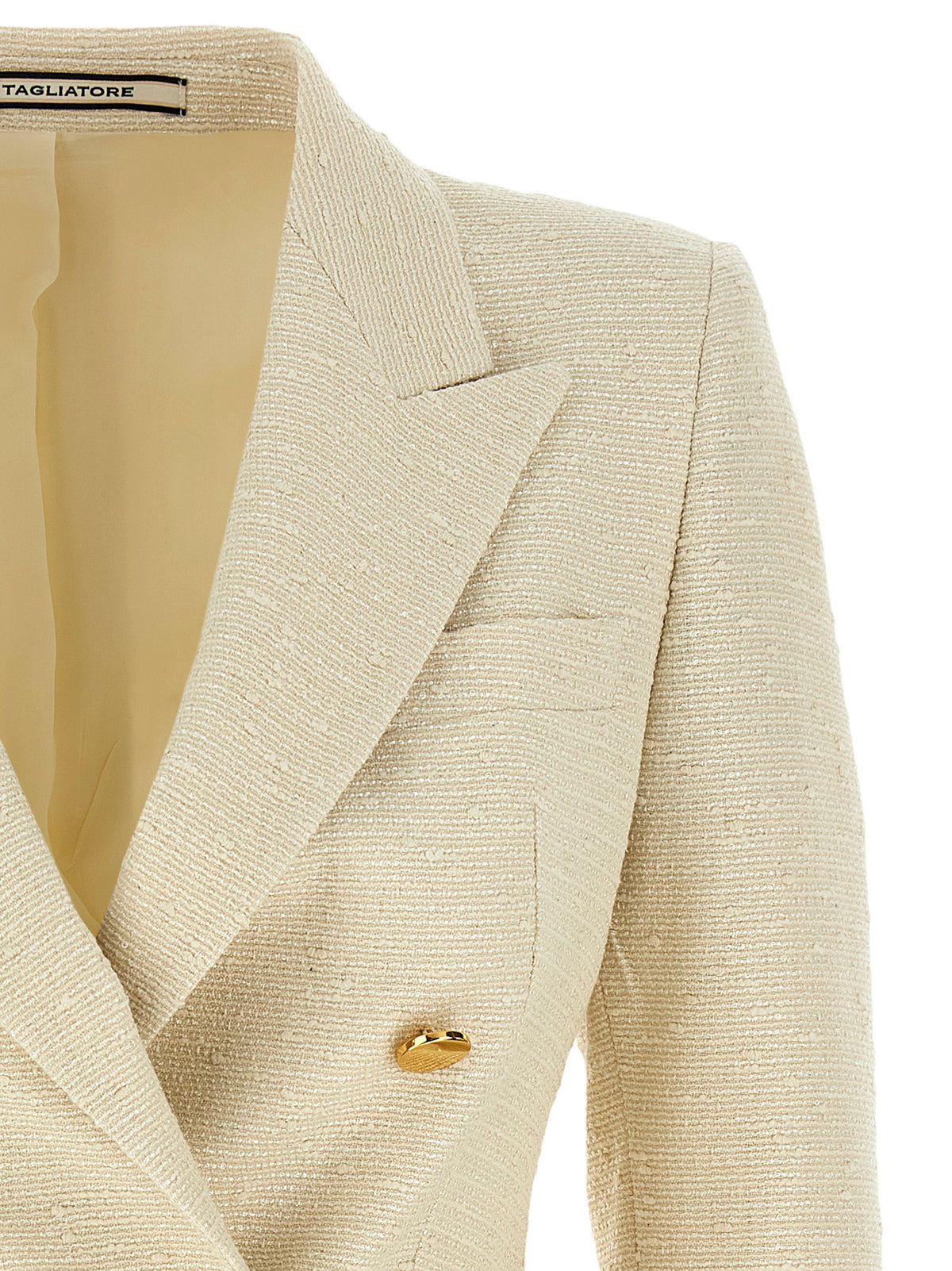 Tagliatore Beiger Baumwollblazer