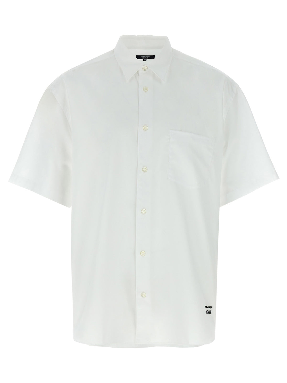 Chemisier en coton blanc Comme des Garçons