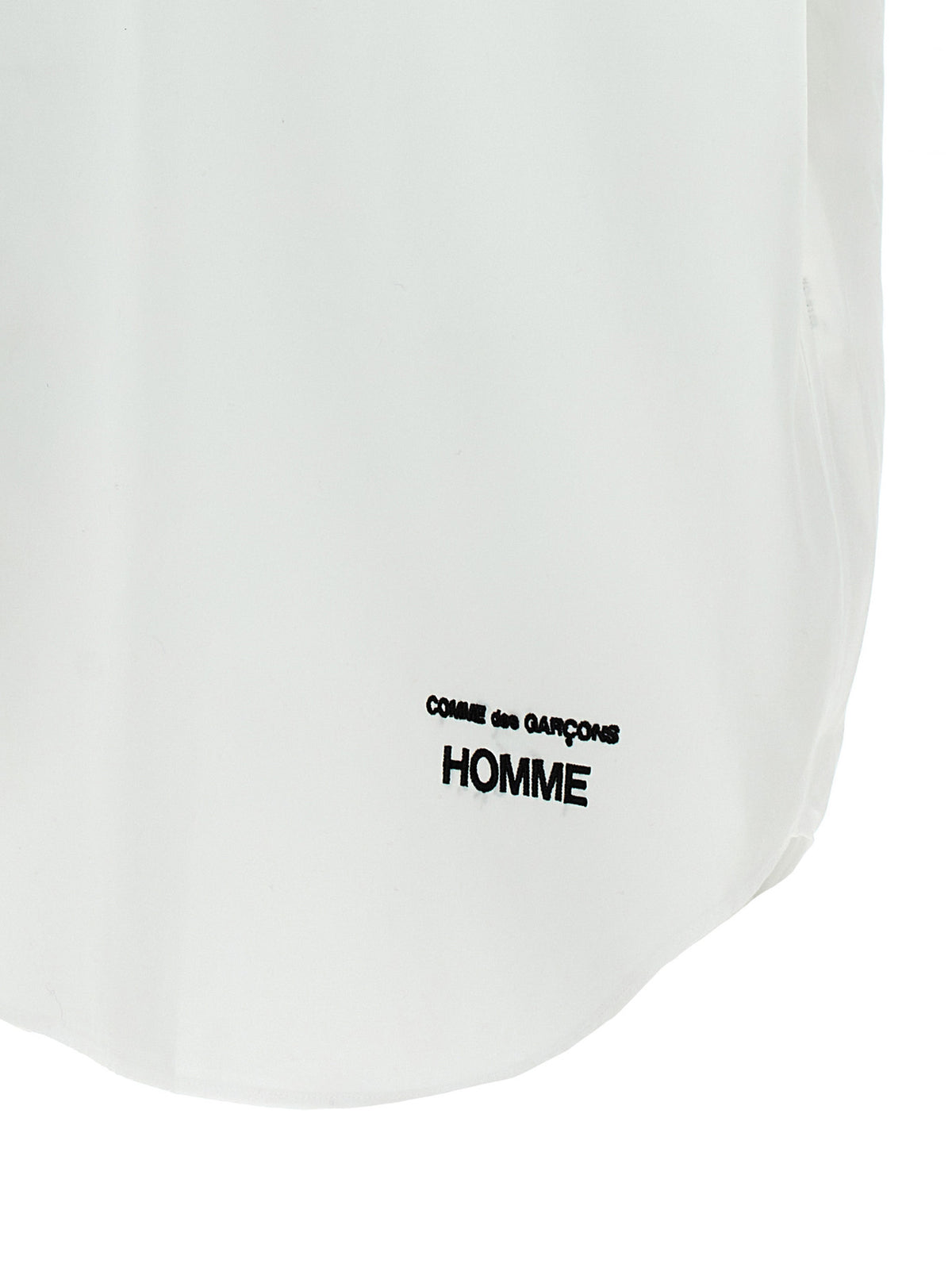 Chemisier en coton blanc Comme des Garçons