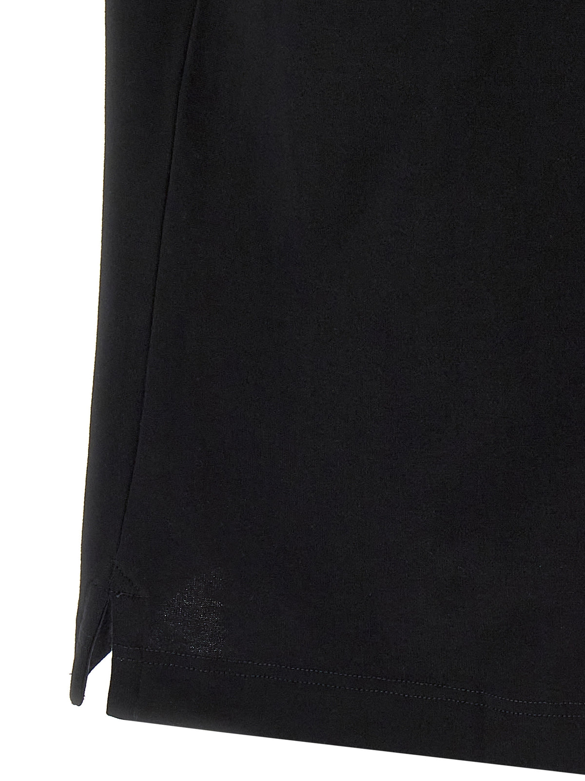 T-shirt bicolore in cotone Alexander McQueen
