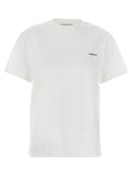 T-shirt bicolore en coton biologique Coperni