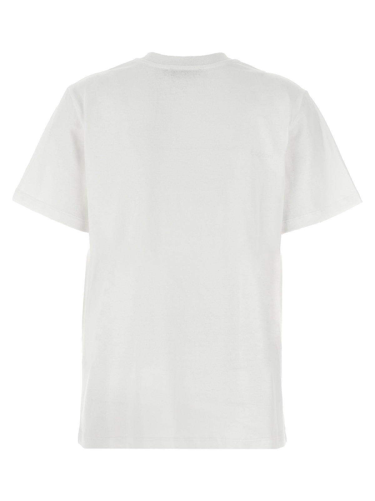 T-shirt bicolore en coton biologique Coperni