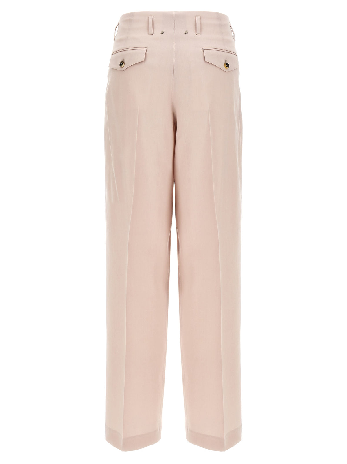 Pantaloni casual Golden Goose in lana vergine multicolore