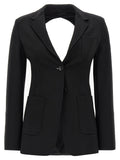 Blazer Max Mara Nero in Viscosa