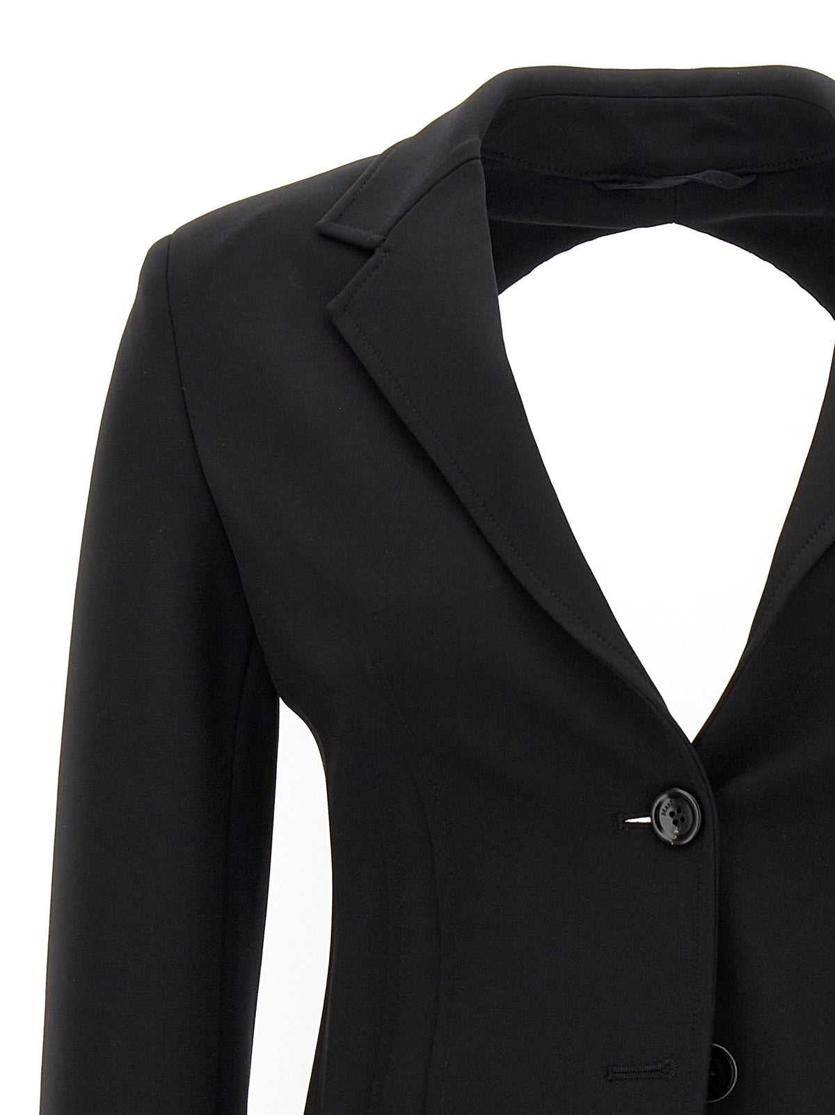 Blazer Max Mara Nero in Viscosa