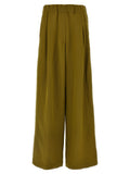 Pantaloni casual bicolor in lana Dries Van Noten