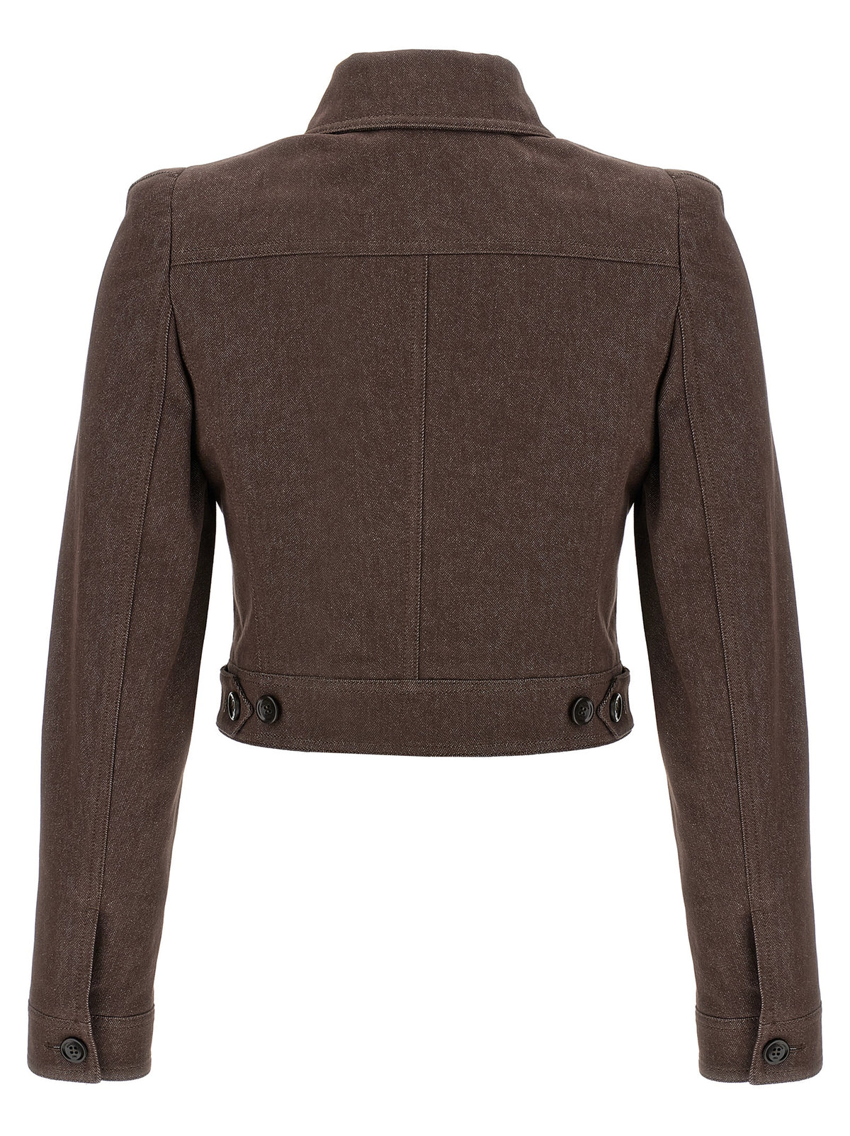Blazer Max Mara in cotone marrone