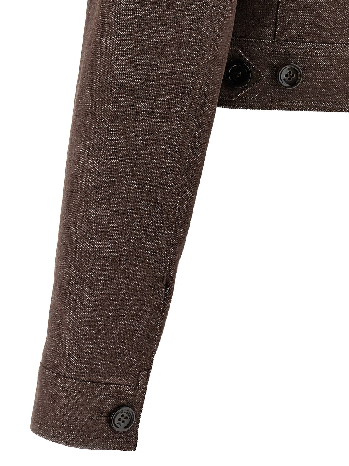 Blazer Max Mara in cotone marrone