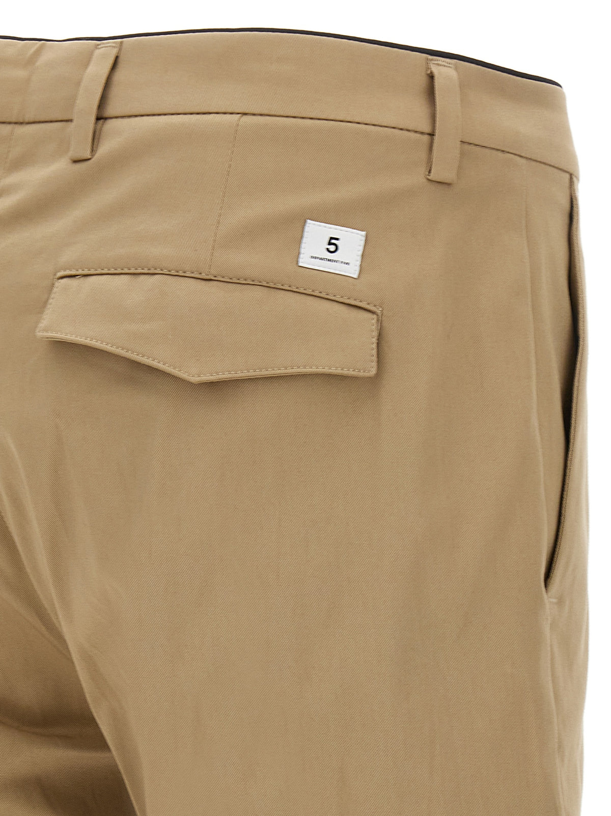Pantalon court en coton beige Department 5