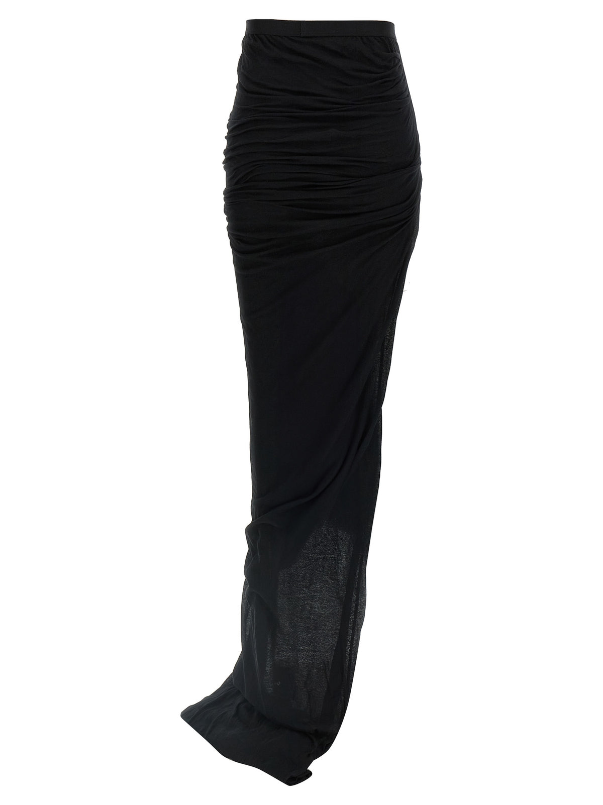 Minigonna Rick Owens in cotone nero