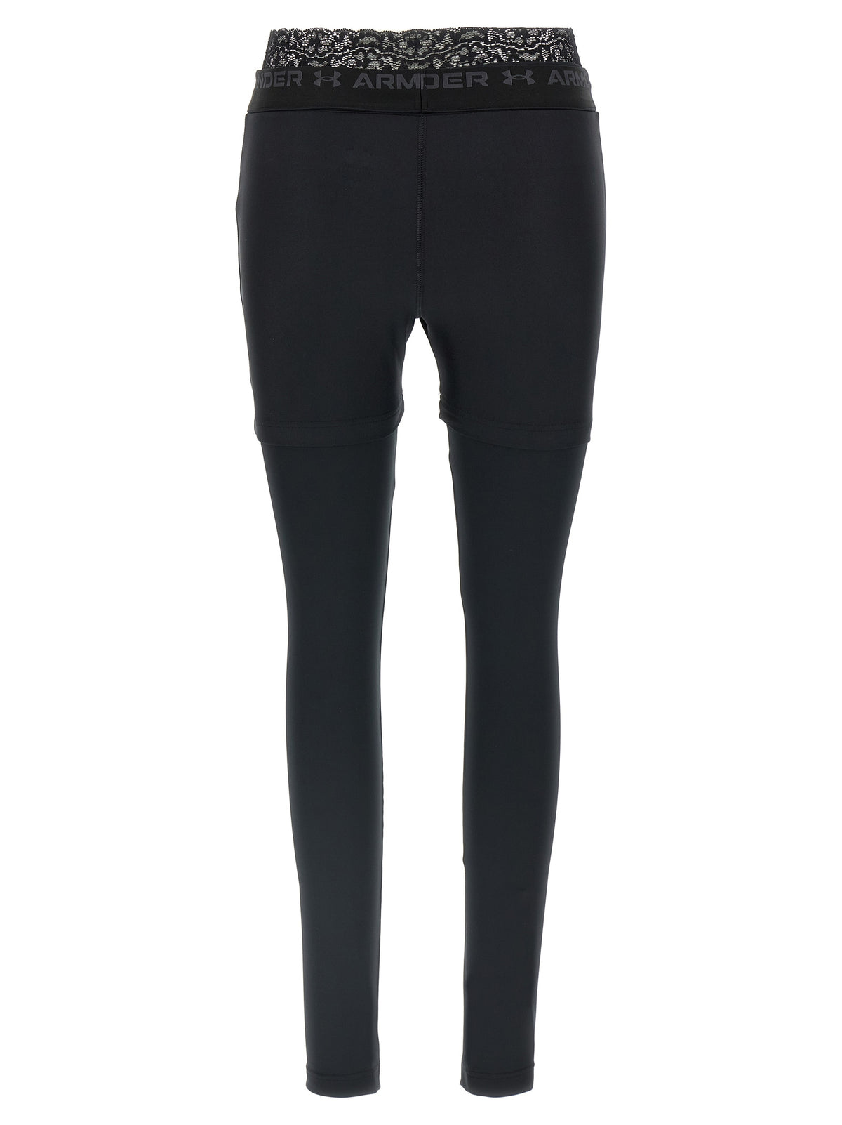 Leggings Balenciaga neri in poliestere