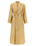 Cappotto Max Mara beige in fluorofibra