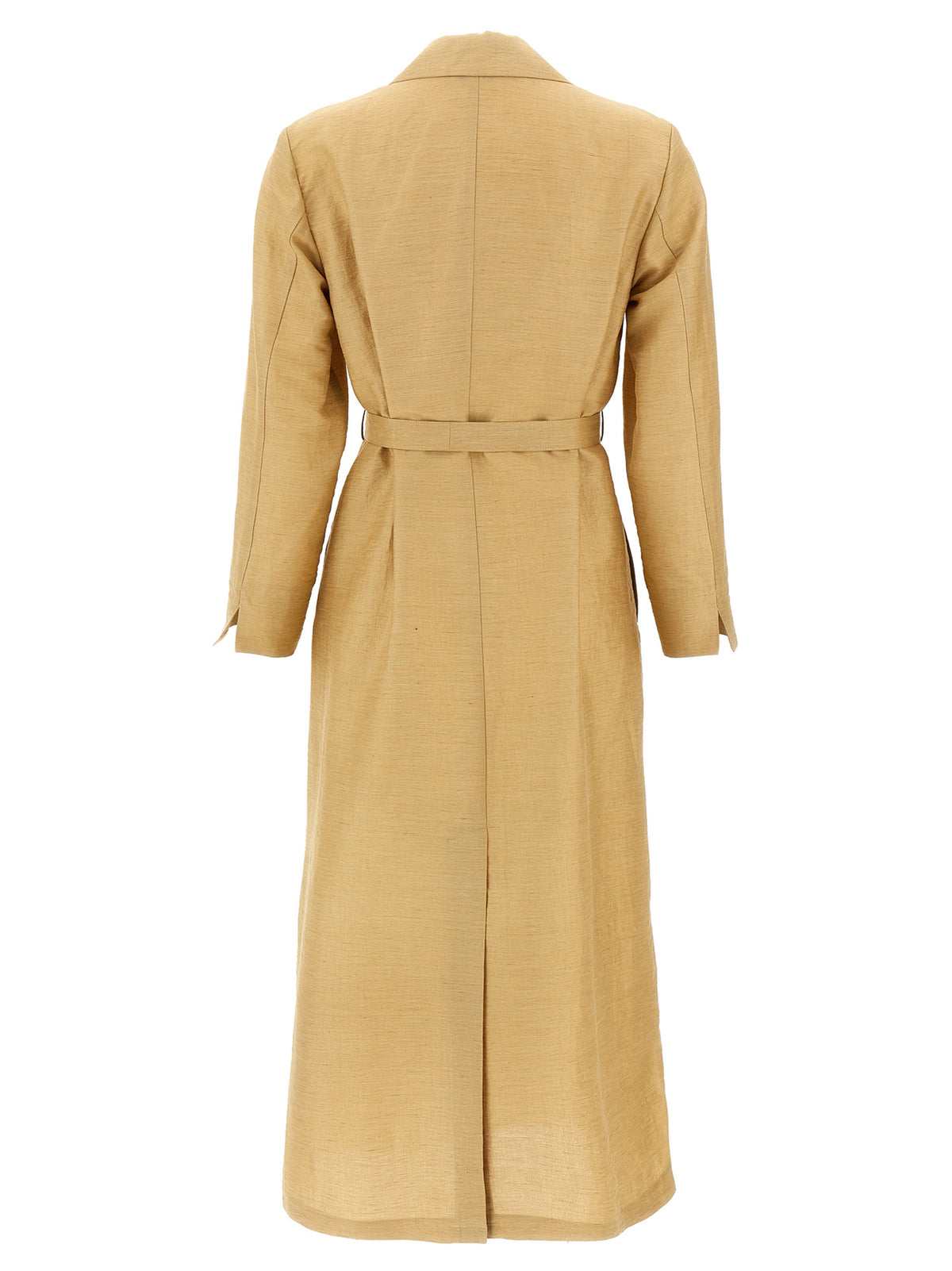 Cappotto Max Mara beige in fluorofibra