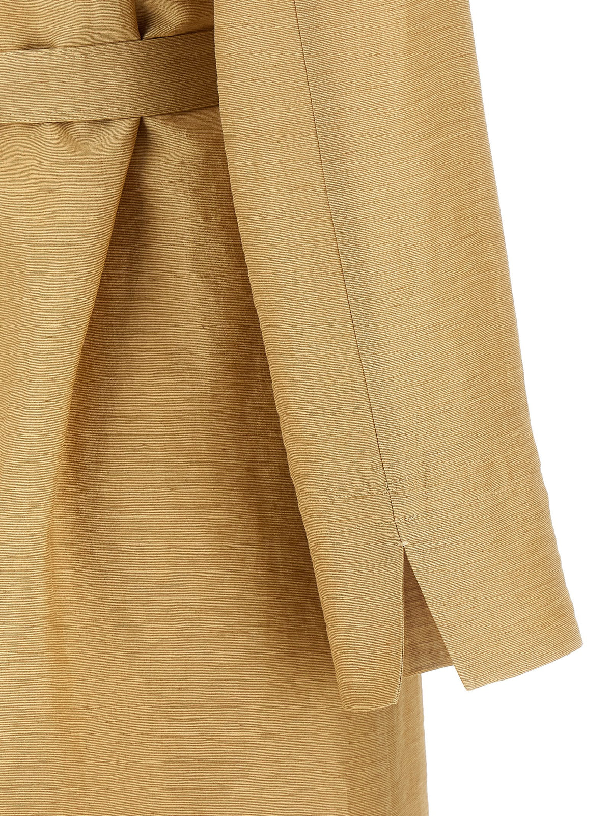 Cappotto Max Mara beige in fluorofibra