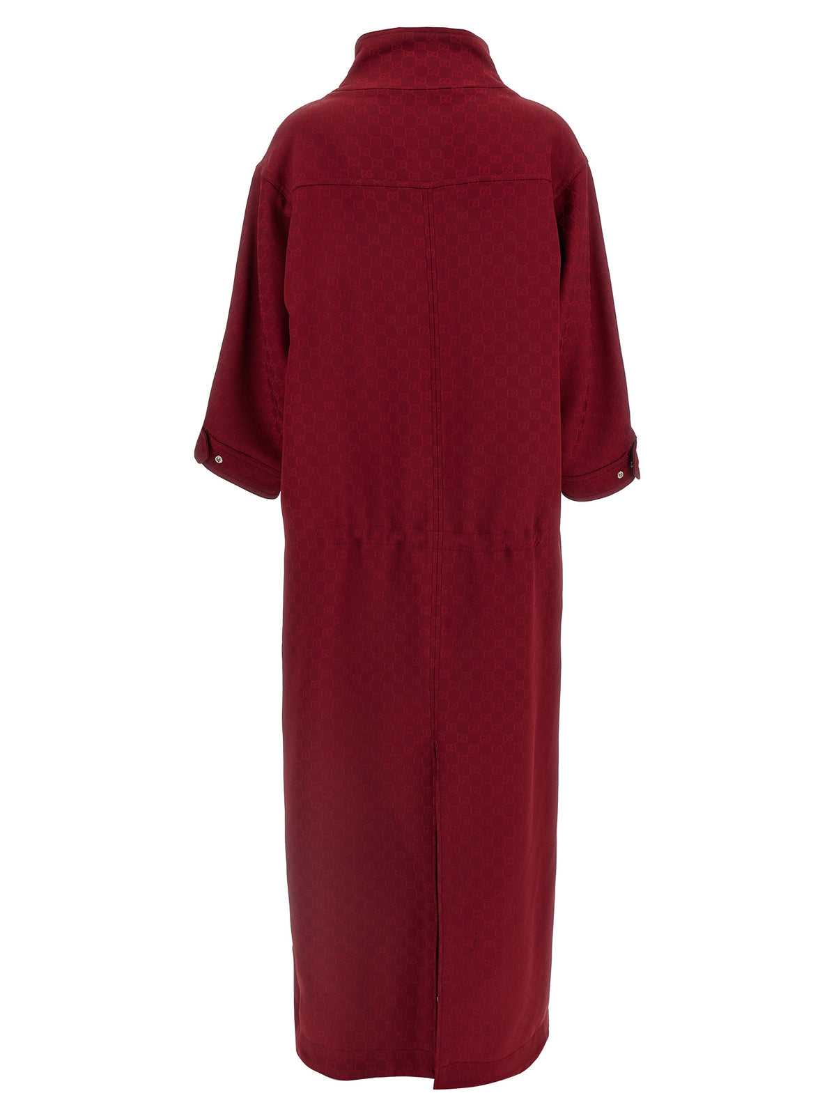 Manteau en viscose rouge Gucci