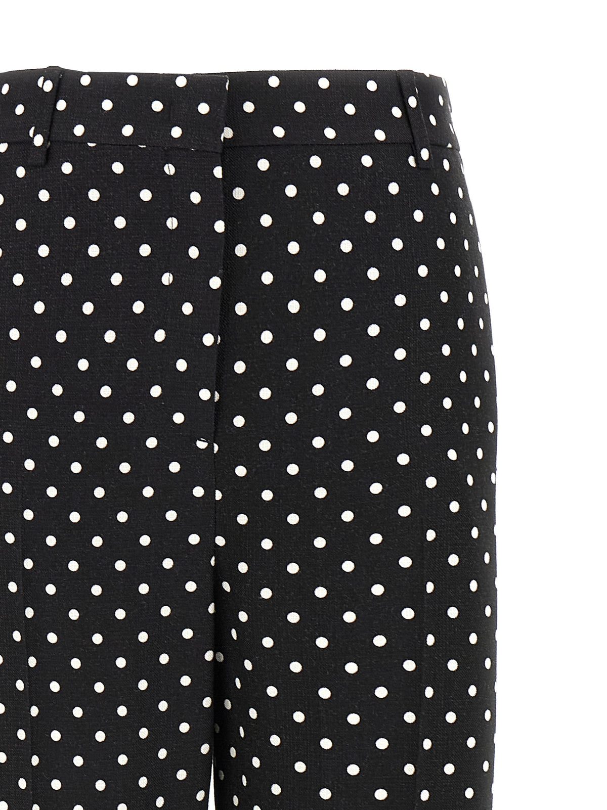 Pantalon décontracté bicolore en viscose Valentino Garavani