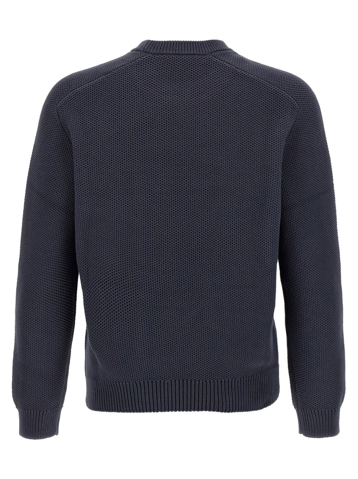Cardigan grigio in cotone Maison Kitsuné