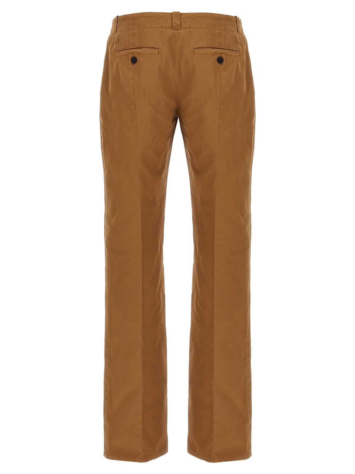 Pantaloni chino Alexander McQueen in cotone marrone