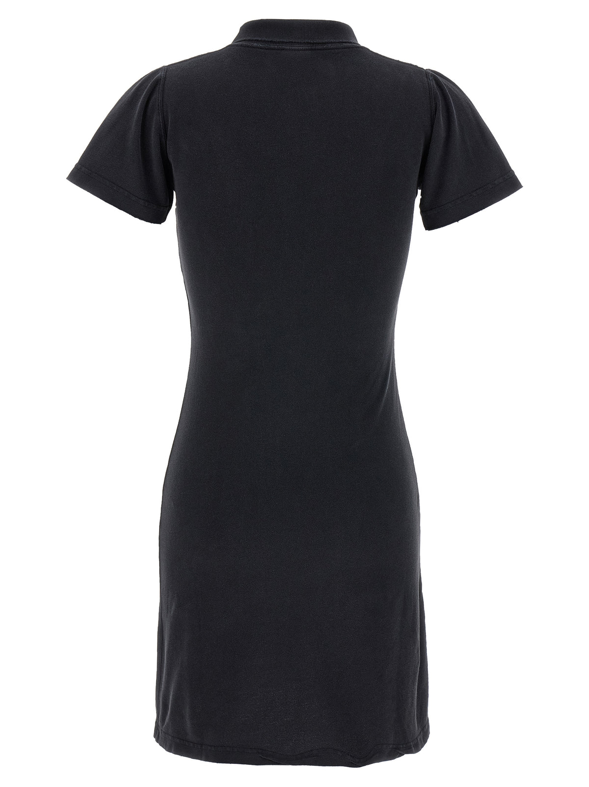Vestito corto Balenciaga in cotone nero