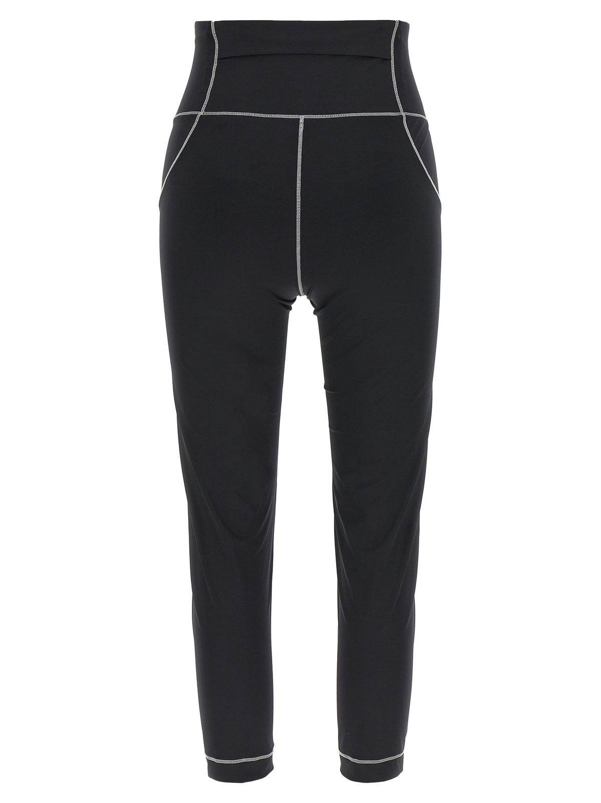 Leggings Moncler Grenoble neri in poliammide