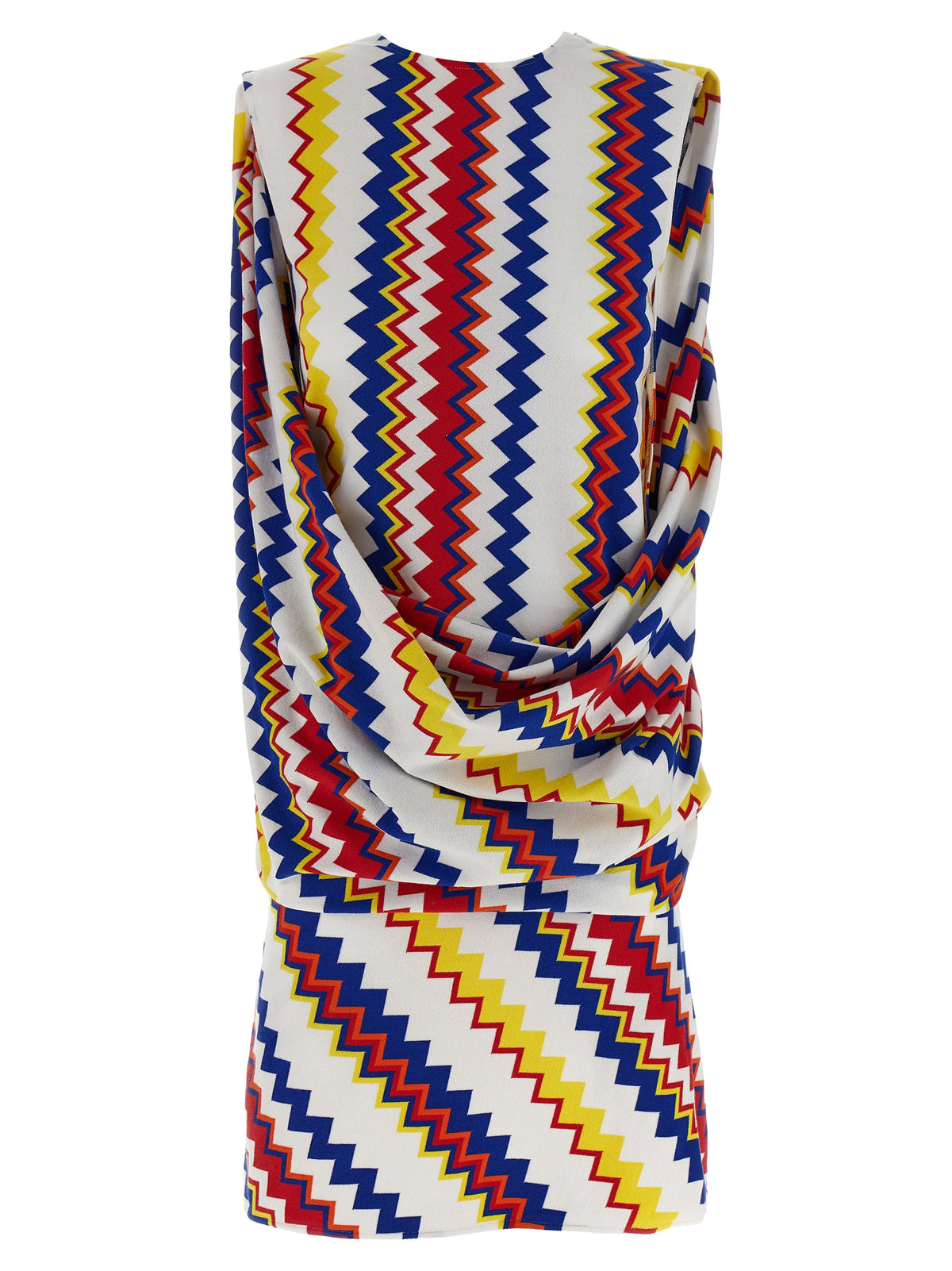 Missoni Abito Corto in Viscosa Multicolore