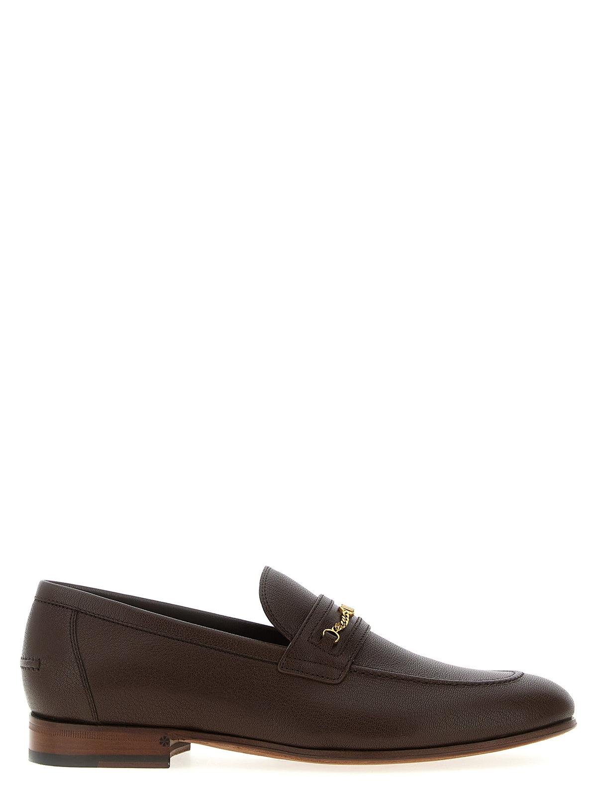 Mocassini slip-on Valentino Garavani in pelle di capra marrone