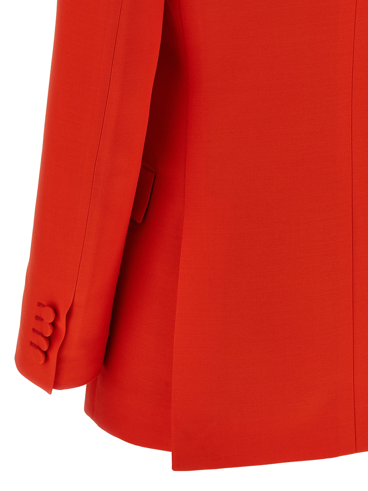 Blazer Brioni in lana rossa