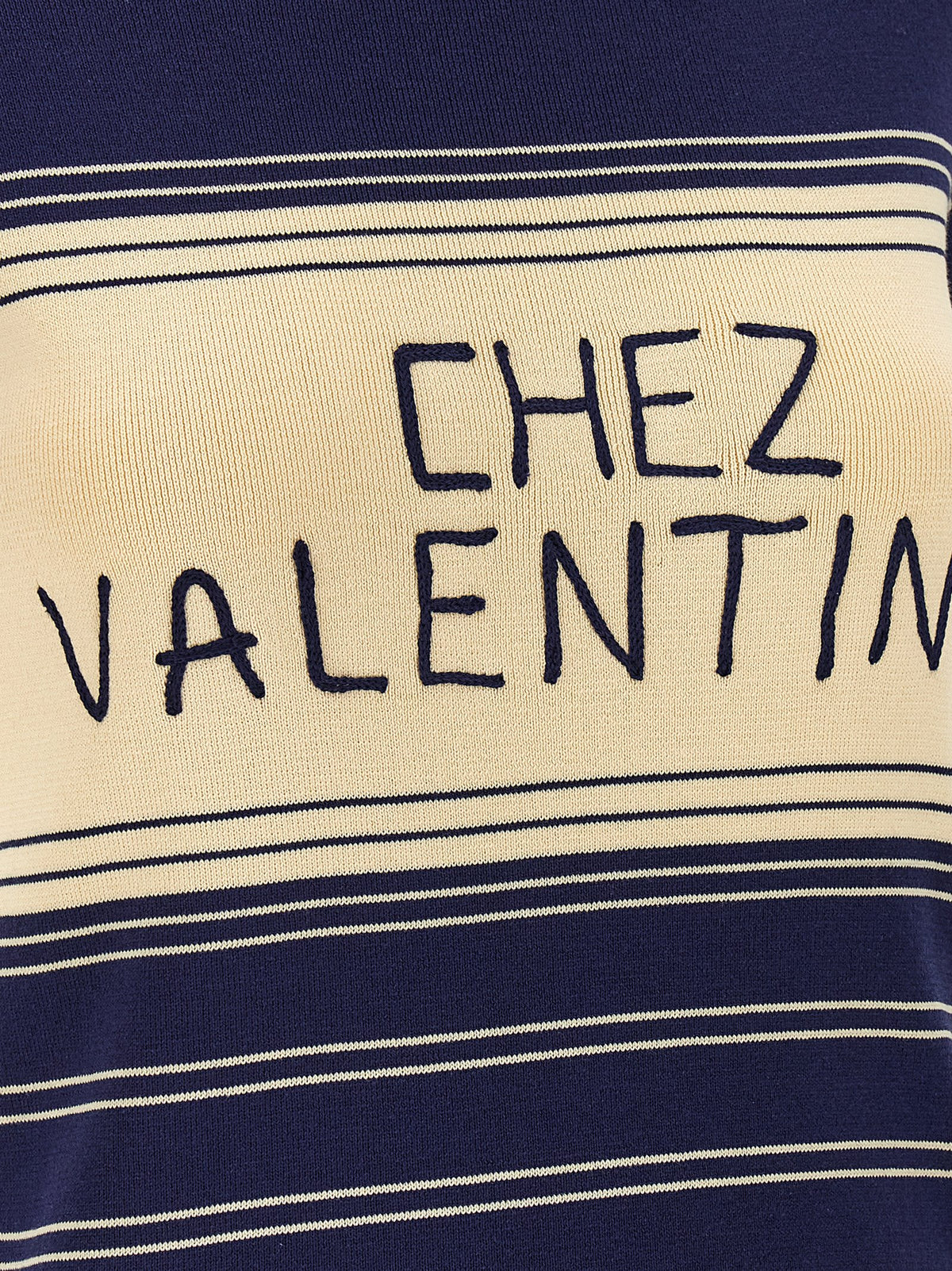 T-Shirt Valentino Garavani in Cotone Blu