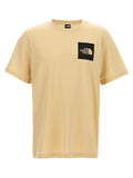 T-shirt The North Face in cotone beige