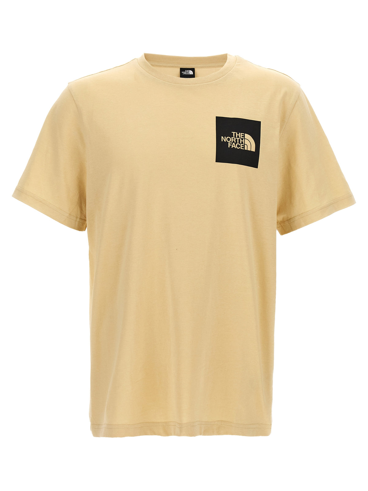 T-shirt The North Face in cotone beige