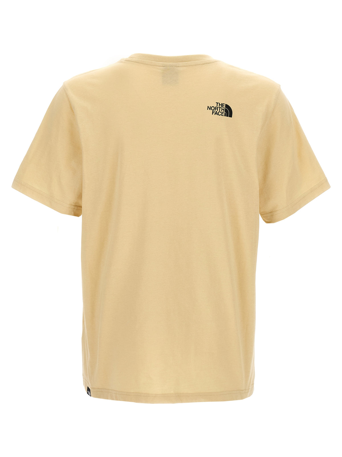 T-shirt The North Face in cotone beige