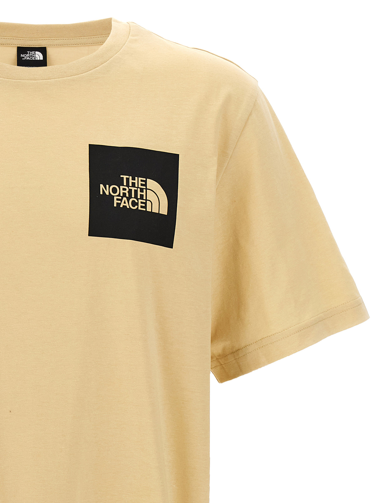 T-shirt The North Face in cotone beige