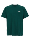 T-Shirt Bicolore The North Face in Cotone