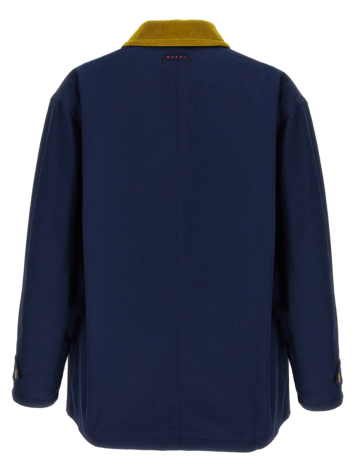 Parka Marni in cotone blu
