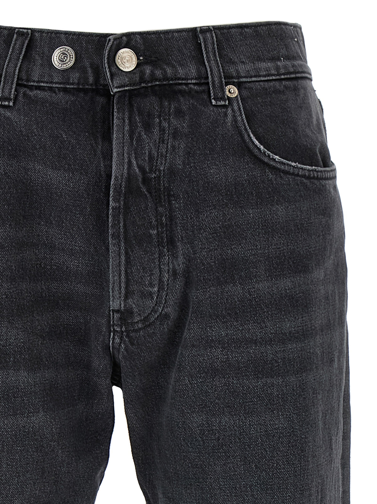 Jeans grigi in cotone a gamba dritta Department 5